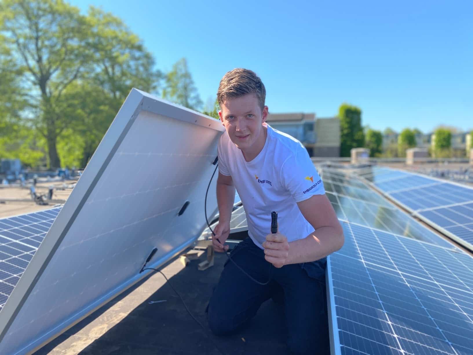 Strevon zonnepanelen - EHBI Zonnepanelen monteur