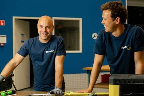 omscholen naar techniek via Strevon